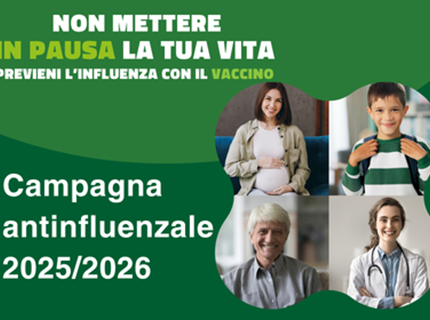 Banner News Campagna Vaccinale Antinfluenzale 25 26
